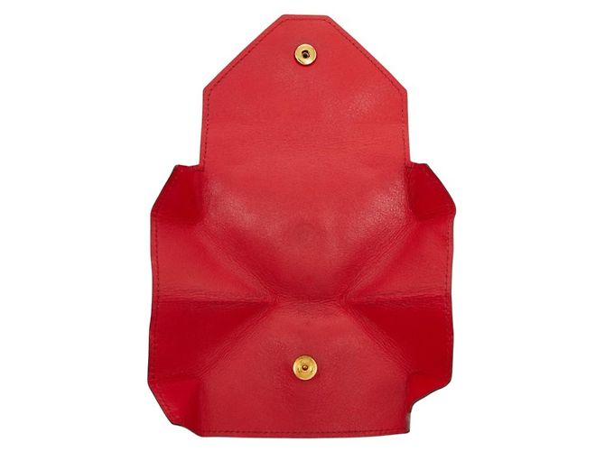 Portafoglio Le Vingt-Quatre Hermès Rosso - vista 8