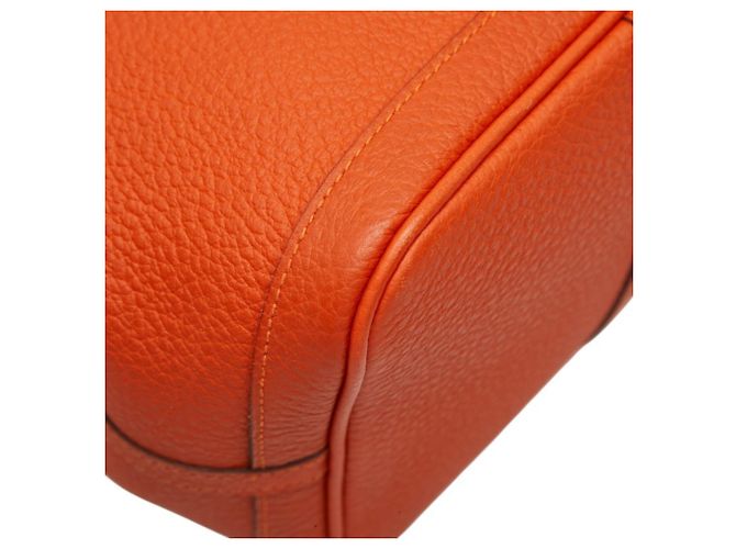 Hermès Borsa Tote Hermes Garden Party PM Arancione - vista 5