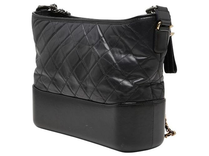 Borsa a tracolla Chanel Coco Mark Gabrielle con catena Nero - vista 2