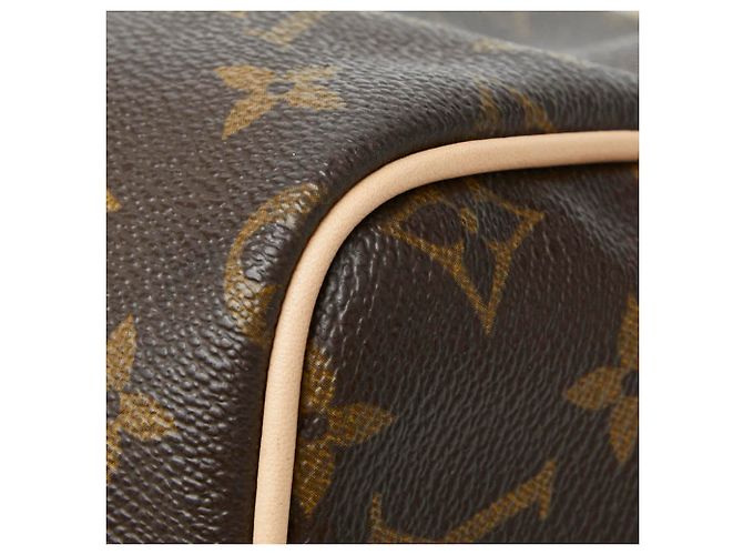 Borsa Louis Vuitton Monogram Speedy 30 Marrone Monogramma - vista 6