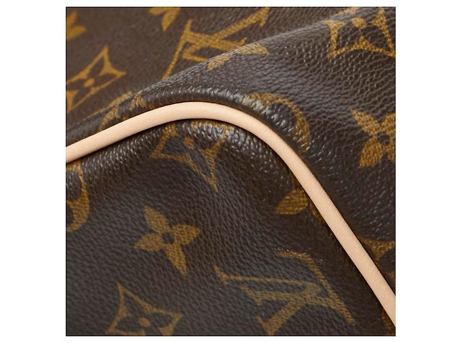 Borsa Louis Vuitton Monogram Speedy 30 Marrone Monogramma - vista 7