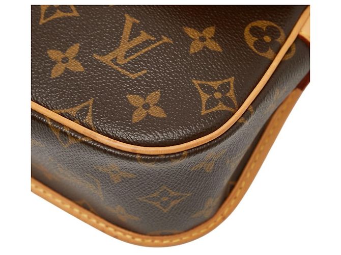 Borsa a Spalla Louis Vuitton Monogram Sologne Marrone - vista 4