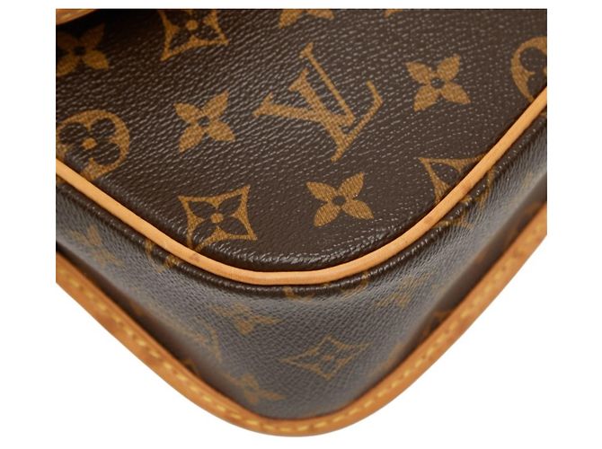 Borsa a Spalla Louis Vuitton Monogram Sologne Marrone - vista 5