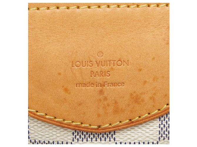 Borsa Tote Louis Vuitton Damier Azur Streza PM Bianco Crudo - vista 12