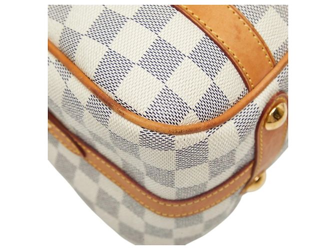 Borsa Tote Louis Vuitton Damier Azur Streza PM Bianco Crudo - vista 5