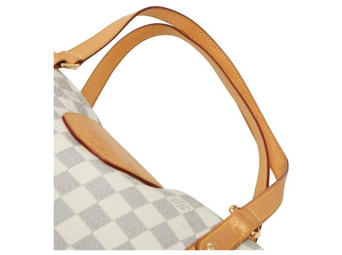 Borsa Tote Louis Vuitton Damier Azur Streza PM Bianco Crudo - vista 8