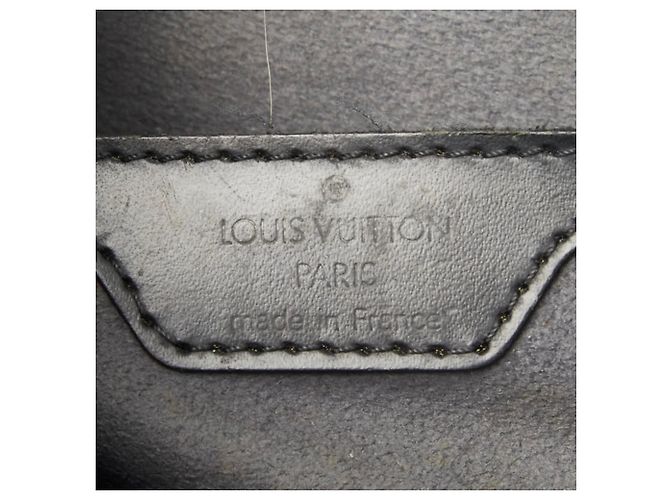 Borsa Louis Vuitton Epi Soufflot Nero - vista 12