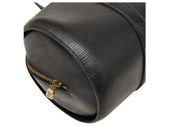 Borsa Louis Vuitton Epi Soufflot Nero - vista 4