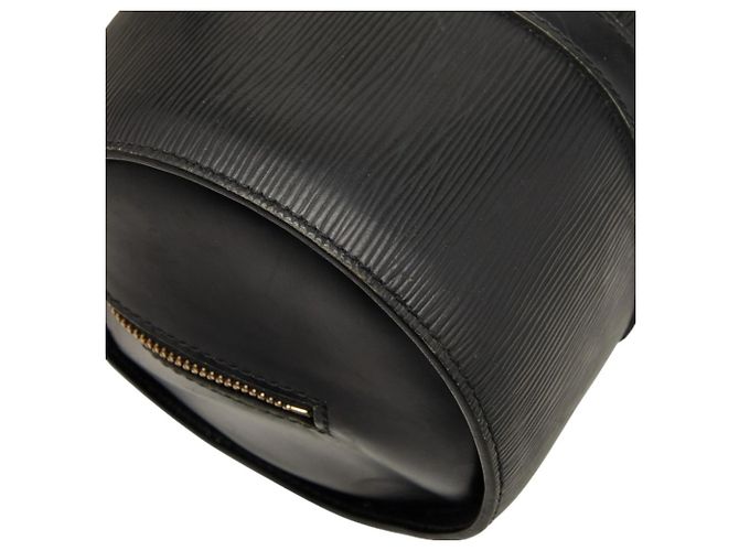 Borsa Louis Vuitton Epi Soufflot Nero - vista 6