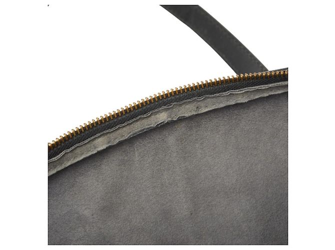 Borsa Louis Vuitton Epi Soufflot Nero - vista 9