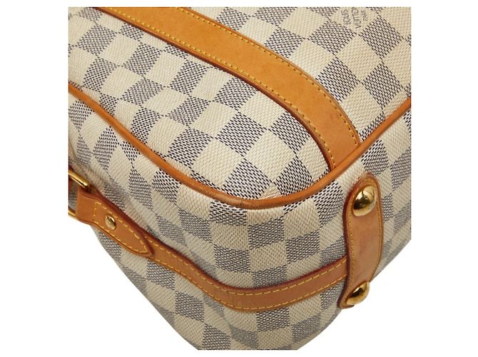 Borsa Tote Louis Vuitton Damier Azur Streza PM Bianco - vista 6