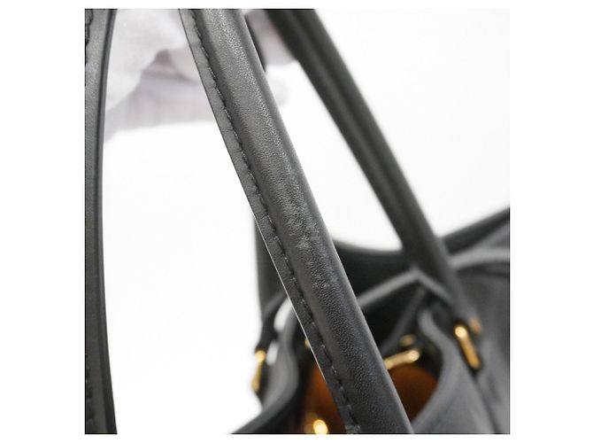 Borsa Tote Louis Vuitton Monogram Empreinte OnTheGo GM Nero - vista 9