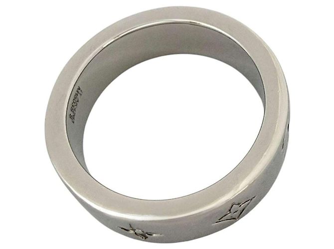 Anello sottile Mosaic da uomo Louis Vuitton Argento - vista 6