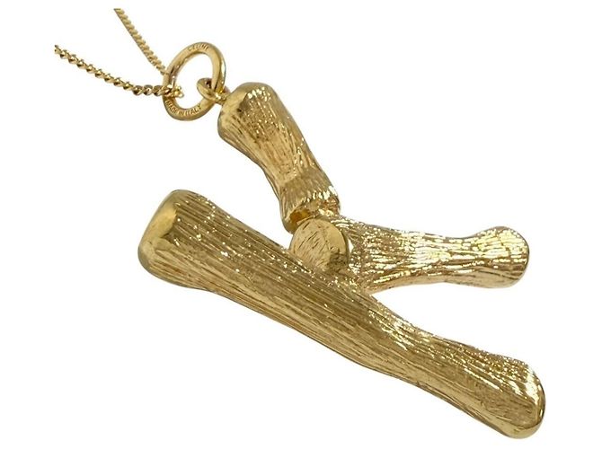 16 Céline Collar con colgante Alphabet Charm Celine, Inicial K - vista 5
