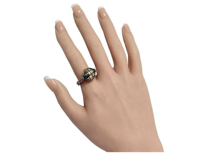 Anello Ball Intrecciato da uomo Bottega Veneta - vista 10