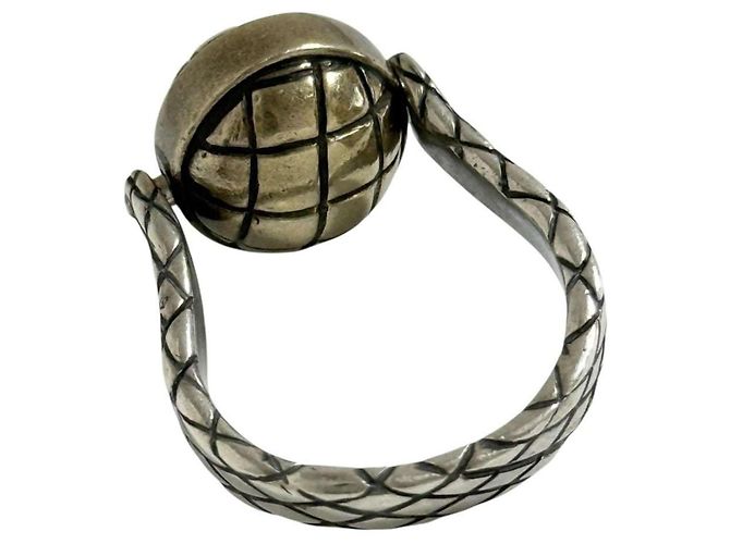 Anello Ball Intrecciato da uomo Bottega Veneta - vista 2
