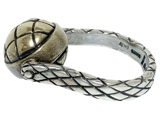 Anello Ball Intrecciato da uomo Bottega Veneta - vista 5