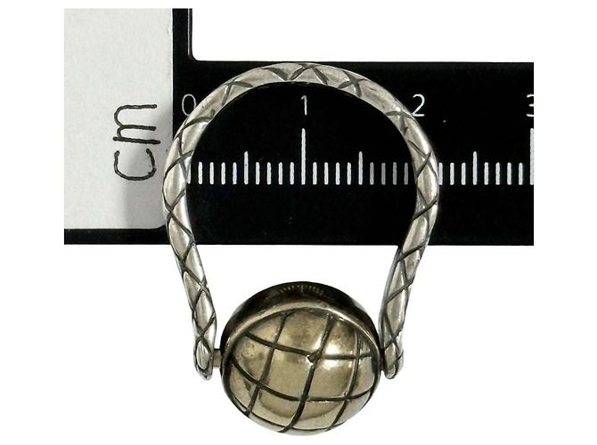 Anello Ball Intrecciato da uomo Bottega Veneta - vista 9
