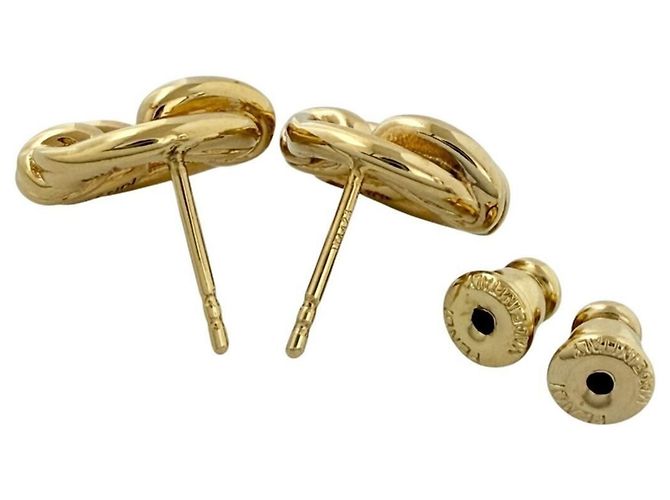 Orecchini Filo Stud da donna Fendi, Oro D'oro - vista 4