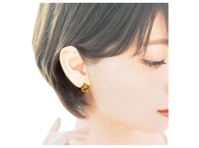 Orecchini Filo Stud da donna Fendi, Oro D'oro - vista 8