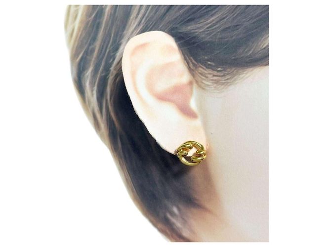 Orecchini Filo Stud da donna Fendi, Oro D'oro - vista 9