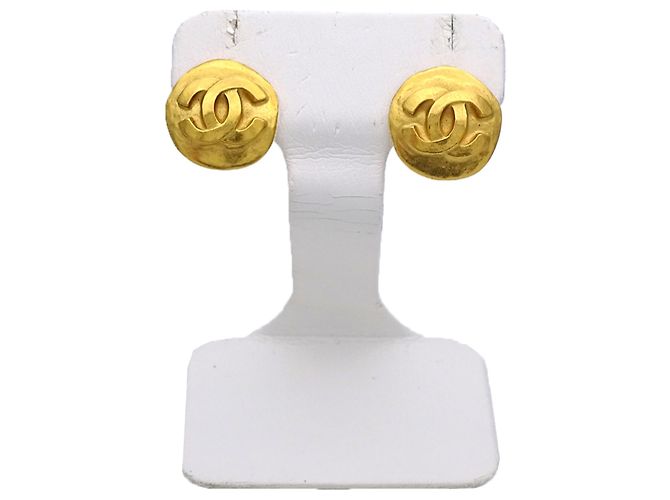 Orecchini a clip placcati oro Chanel D'oro - vista 2