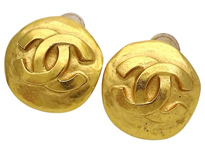 Orecchini a clip placcati oro Chanel D'oro - vista 3