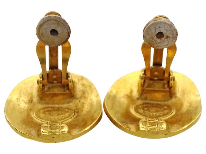 Orecchini a clip placcati oro Chanel D'oro - vista 5