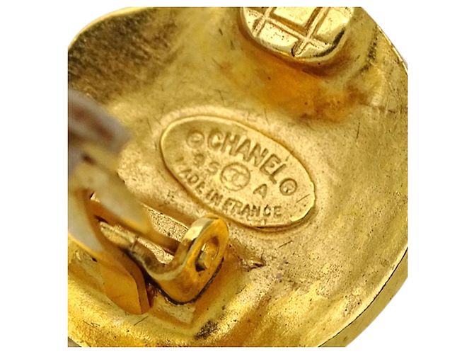 Orecchini a clip placcati oro Chanel D'oro - vista 6