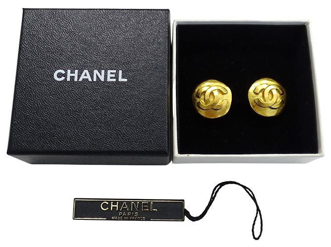 Orecchini a clip placcati oro Chanel D'oro - vista 7