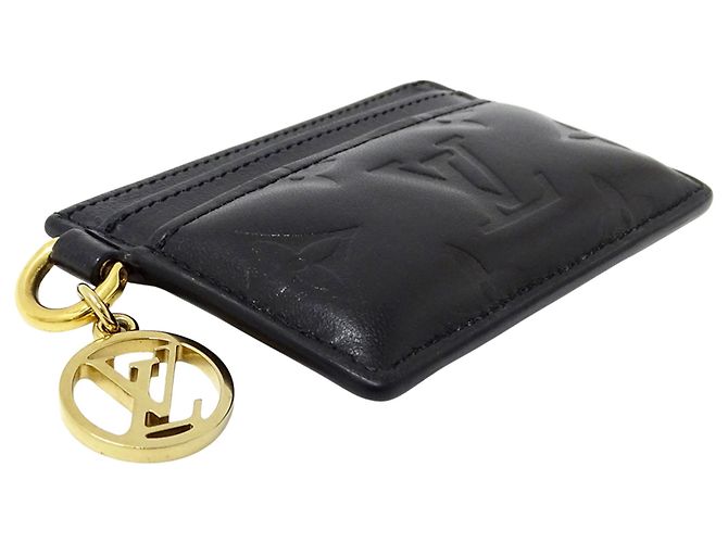 Tarjetero Monogram Louis Vuitton Negro - vista 3