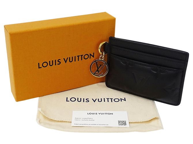 Tarjetero Monogram Louis Vuitton Negro - vista 6