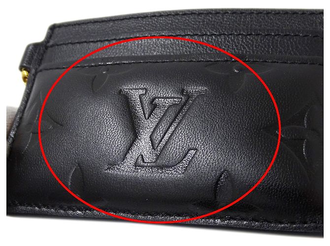 Tarjetero Monogram Louis Vuitton Negro - vista 7