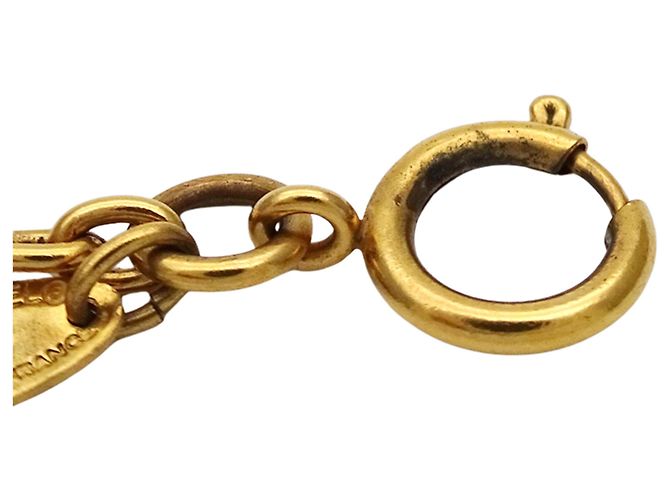 Collana Chanel Matelassé placcata oro D'oro - vista 11