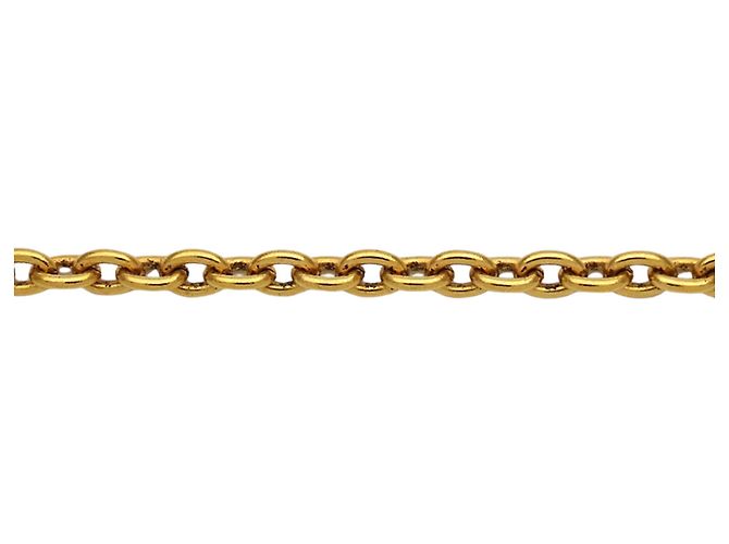 Collana Chanel Matelassé placcata oro D'oro - vista 12