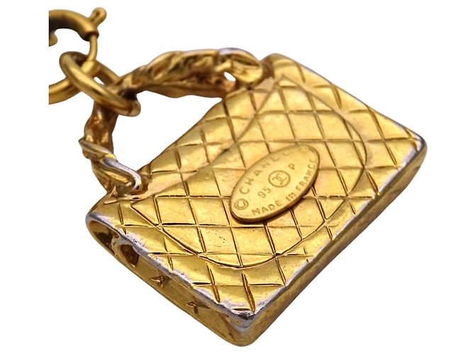 Collana Chanel Matelassé placcata oro D'oro - vista 8