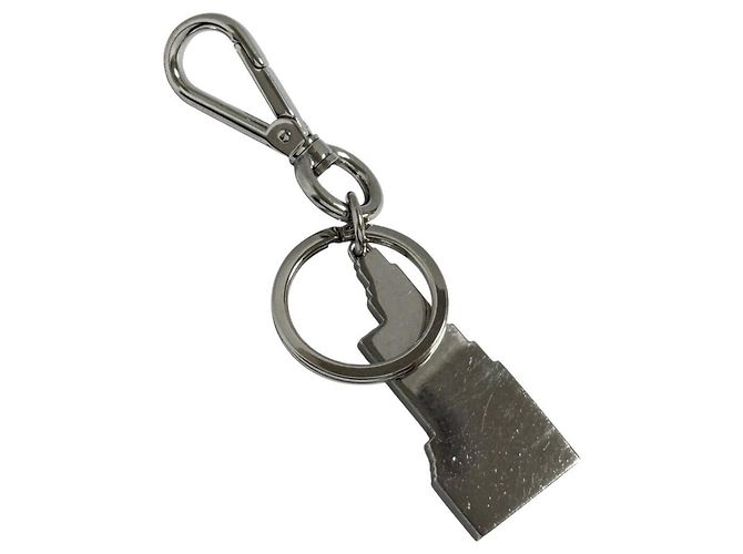 Portachiavi Prada Uomo City Bag Charm - Nero - vista 2
