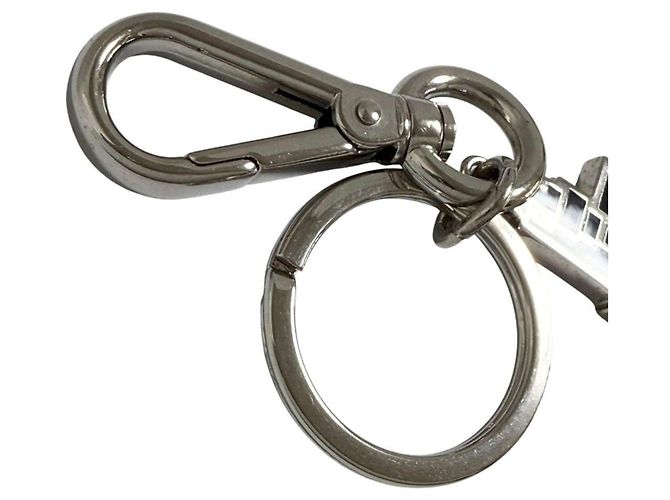 Portachiavi Prada Uomo City Bag Charm - Nero - vista 3