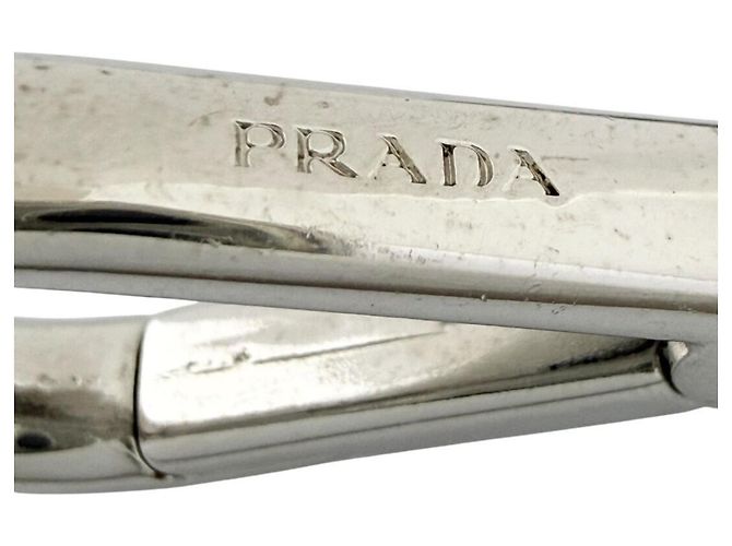 Portachiavi Prada Uomo City Bag Charm - Nero - vista 8