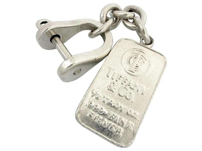 Tiffany & Co. Men's Silver 925 Keyring Silvery - view 4