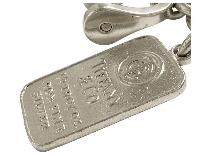 Tiffany & Co. Men's Silver 925 Keyring Silvery - view 5