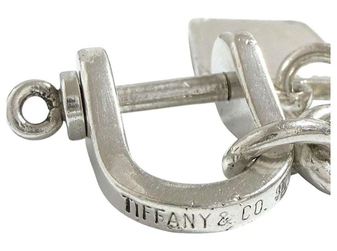 Tiffany & Co. Men's Silver 925 Keyring Silvery - view 8