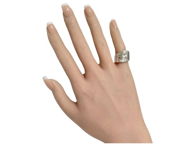 Ring Hermès Anillo Gallop Horse Hermes Plata - vista 10