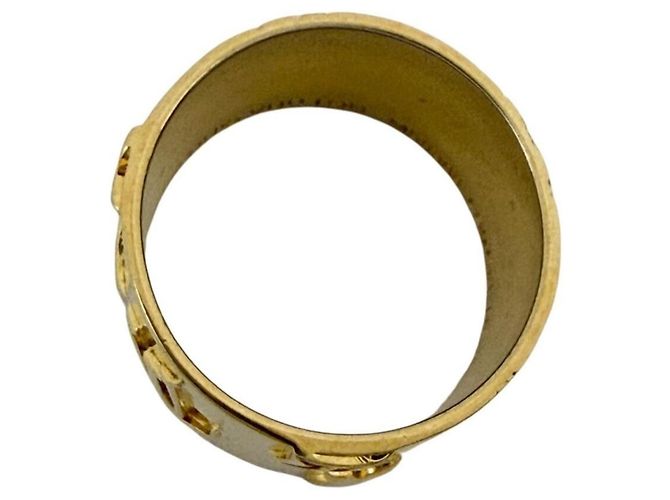 Louis Vuitton Men's Wide Monogram Band Ring - view 5