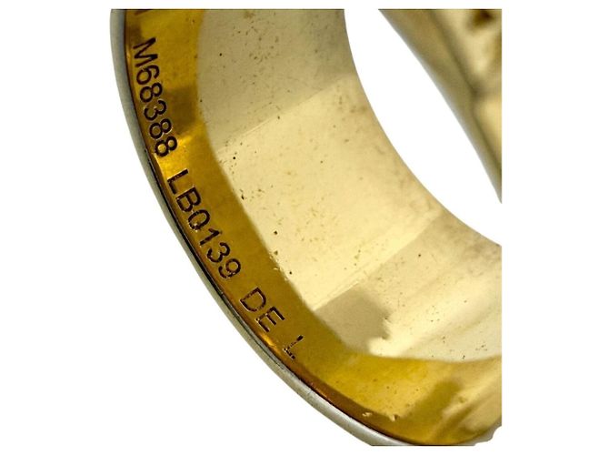 Louis Vuitton Men's Wide Monogram Band Ring - view 7
