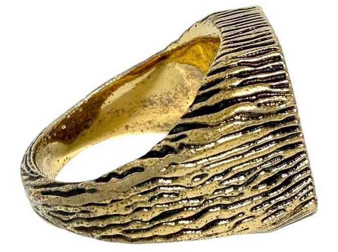 Louis Vuitton Men's Bague Wood Signet Ring, Size 20 - view 3