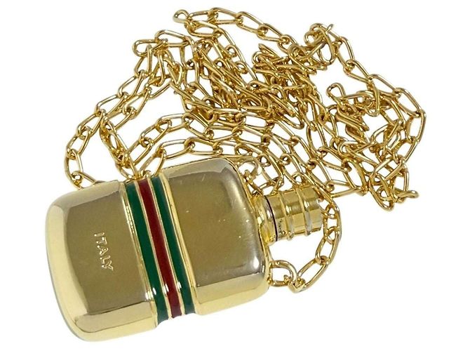 Collana con pendente Gucci Vintage Unisex D'oro - vista 3
