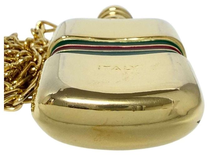 Collana con pendente Gucci Vintage Unisex D'oro - vista 4