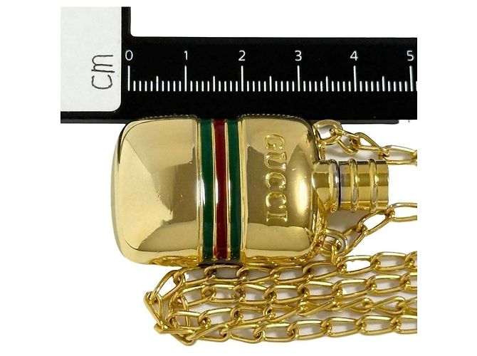 Collana con pendente Gucci Vintage Unisex D'oro - vista 8