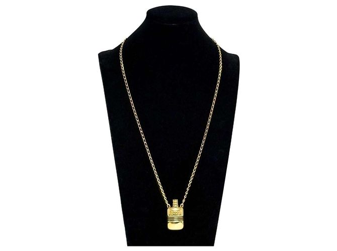 Collana con pendente Gucci Vintage Unisex D'oro - vista 9